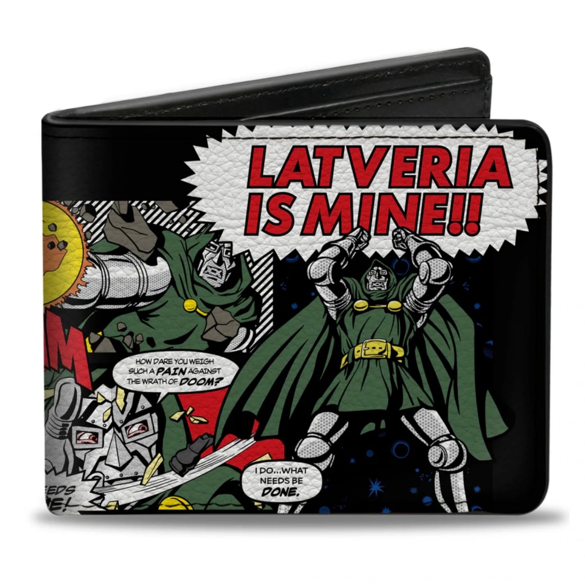 912206 Latveria is Mine Comic Book Bi-fold Wallet