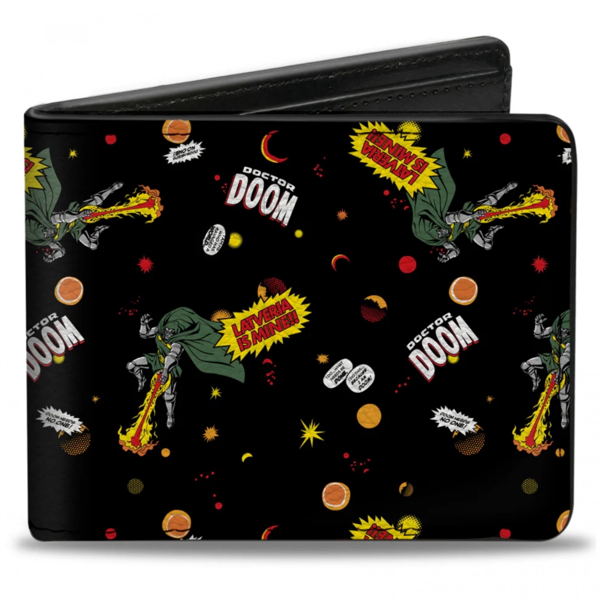 912209 Poses with Quotes Collage Bi-fold Wallet