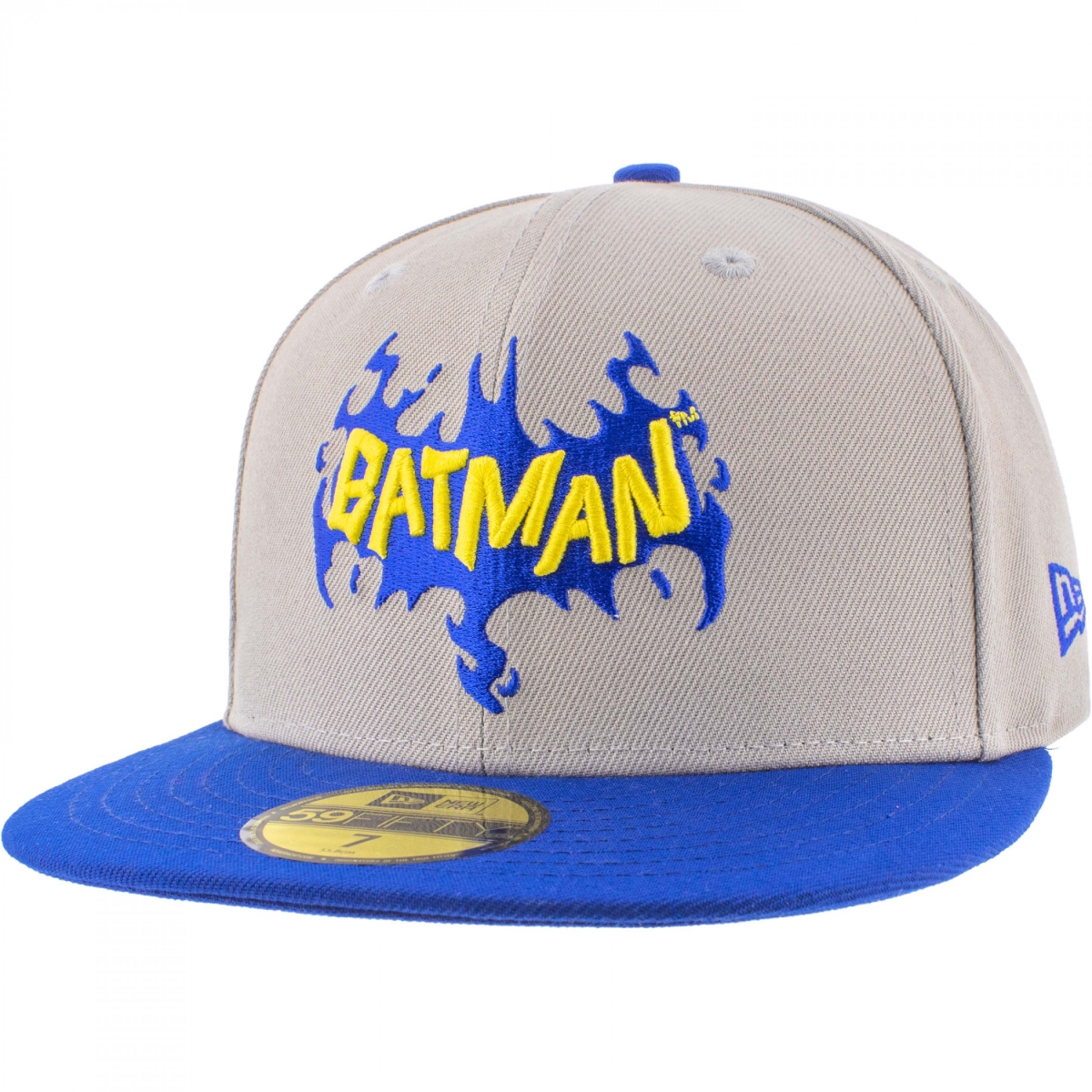 907959-8fitted Blue Logo Era 59Fifty Fitted Hat - Size 8 Fitted