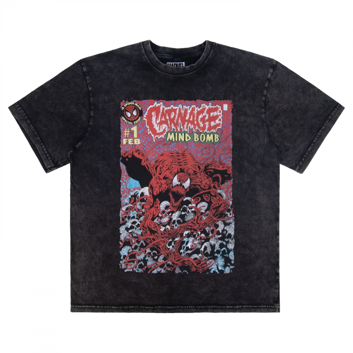 911638-medium Mind Bomb Issue No.1 Stone Wash Short Sleeve T-Shirt - Medium
