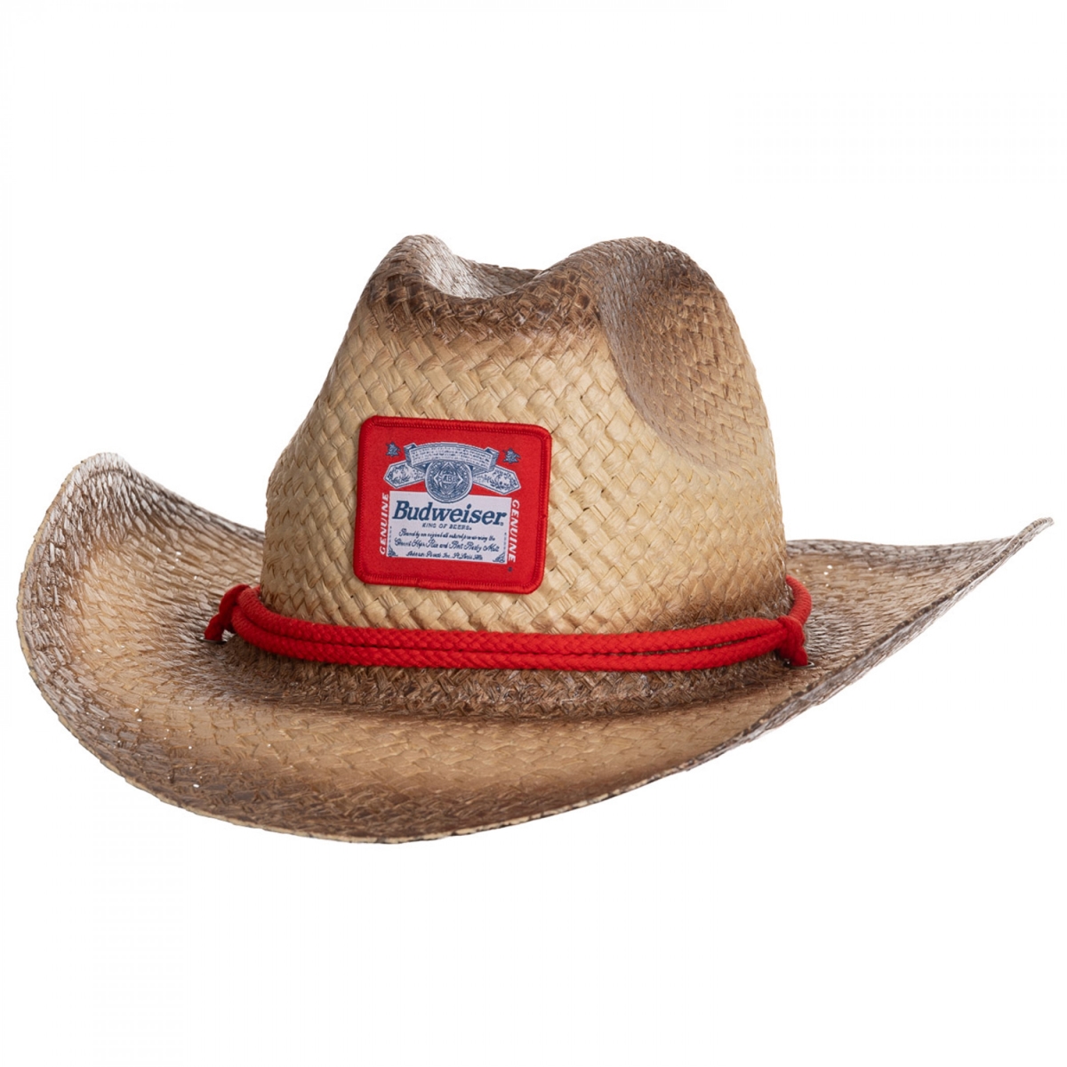904354 Traditional Beer Label Patch Cowboy Hat