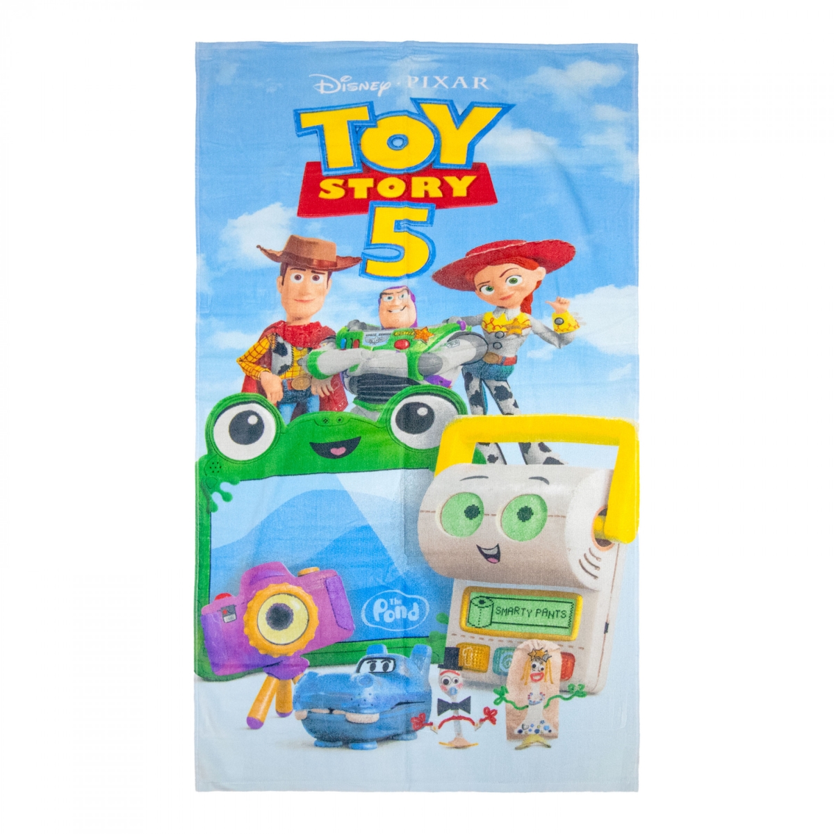907308 5 Poster Beach Towel, Multi Color