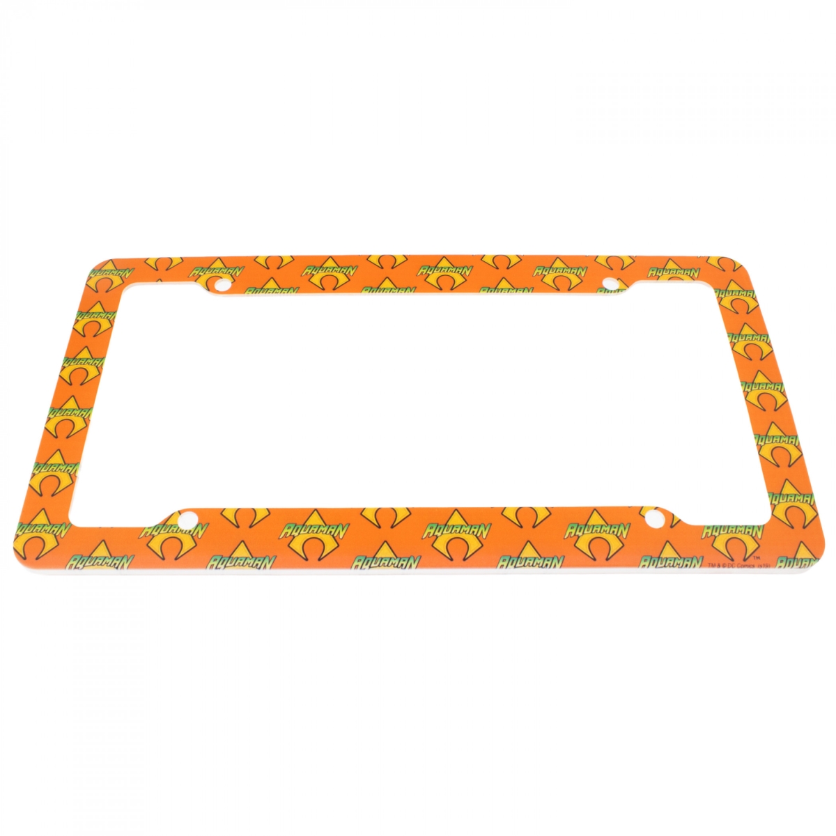 906702 Logo Pattern License Plate Frame