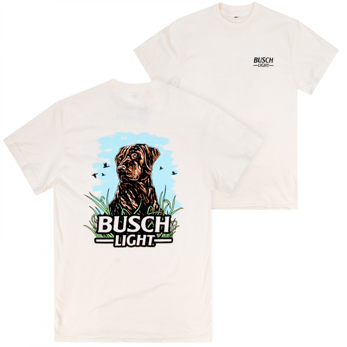 906622-medium Wildlife Good Dog Front & Back Print Short Sleeve T-Shirt - Medium