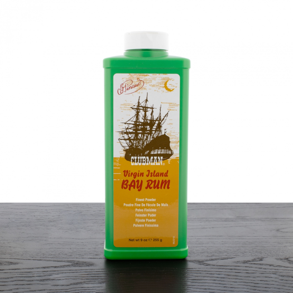908957 9 oz Talc-Free Finest Powder, Bay Rum