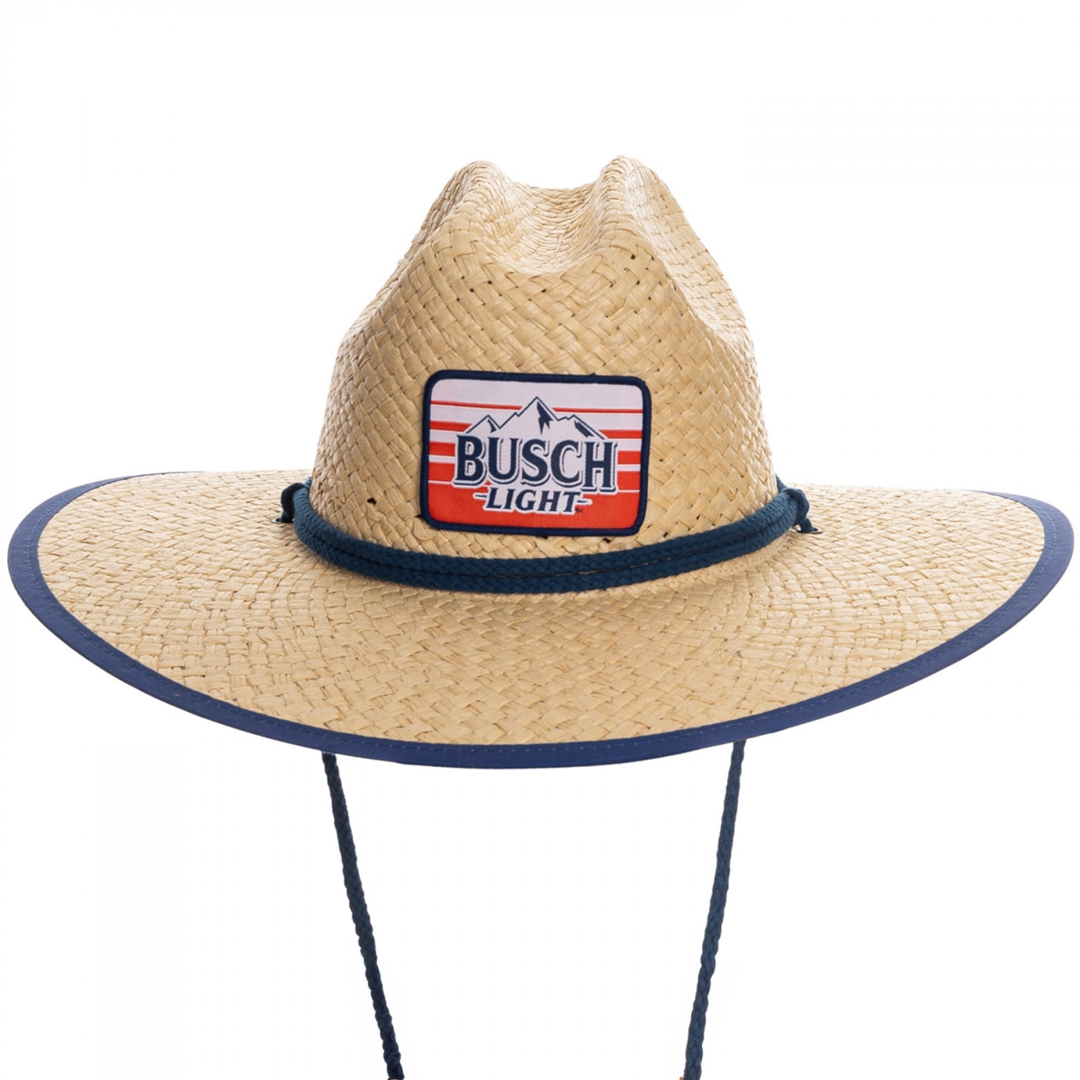 901692 Red, White & Blue Patch on Woven Lifeguard Hat, Multi Color