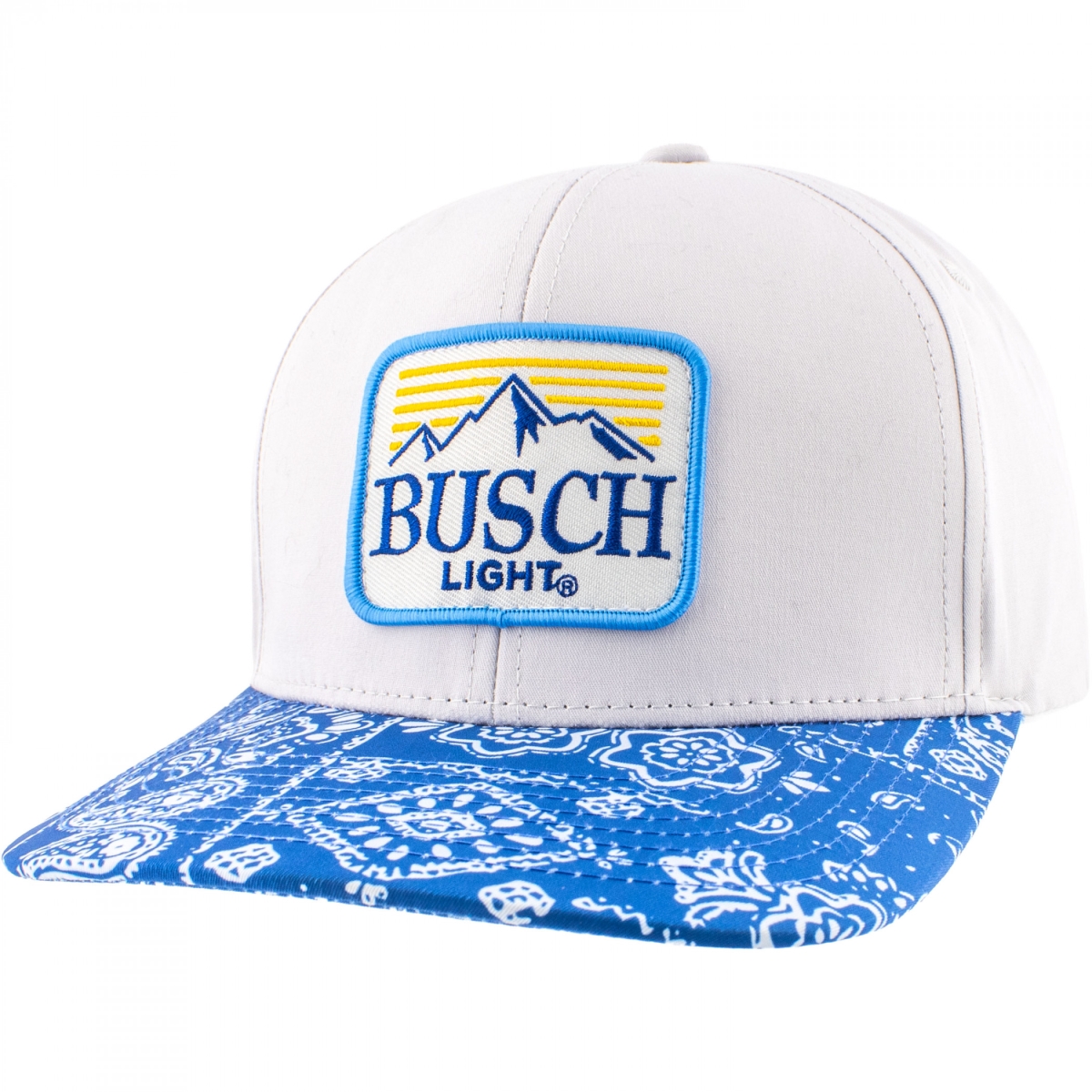 908461 Vintage Logo Paisley Pattern Adjustable Hat, Multi Color