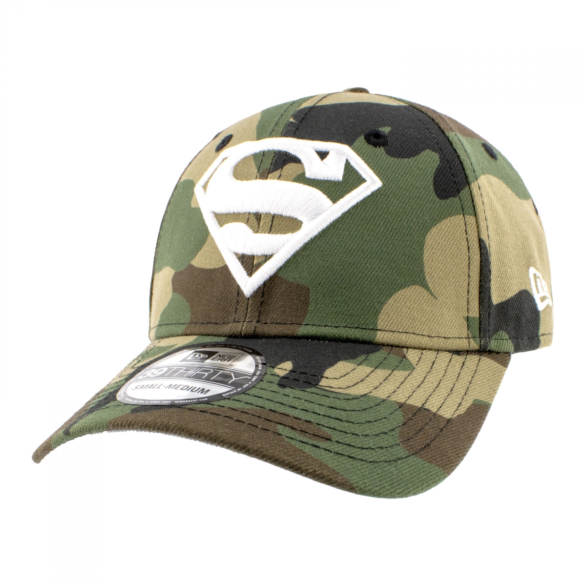 909470-medium-la Classic Logo Woodland Camo Era 39Thirty Fitted Hat - Medium & Large