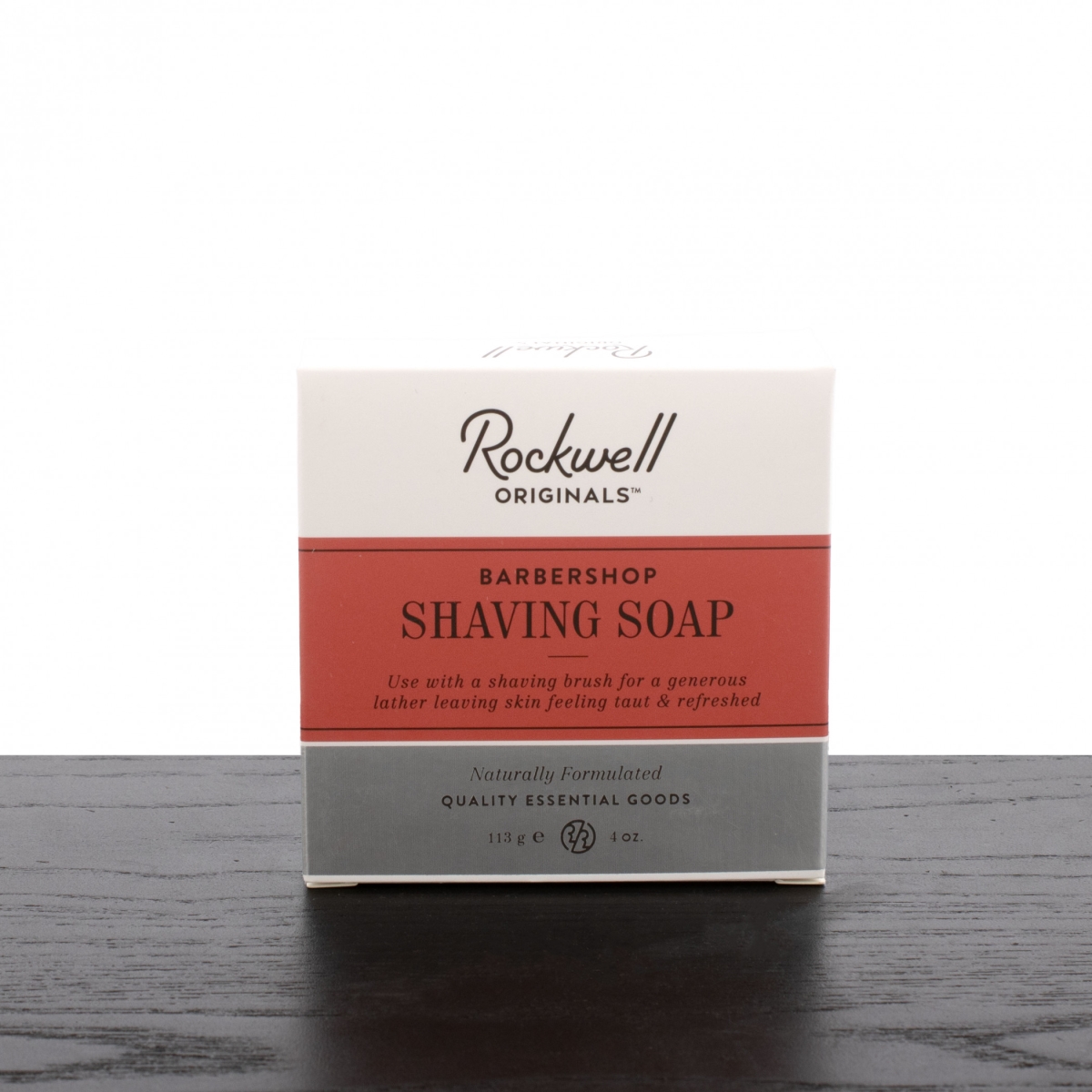 911871 4 oz Shave Soap Refill - Barbershop Scent