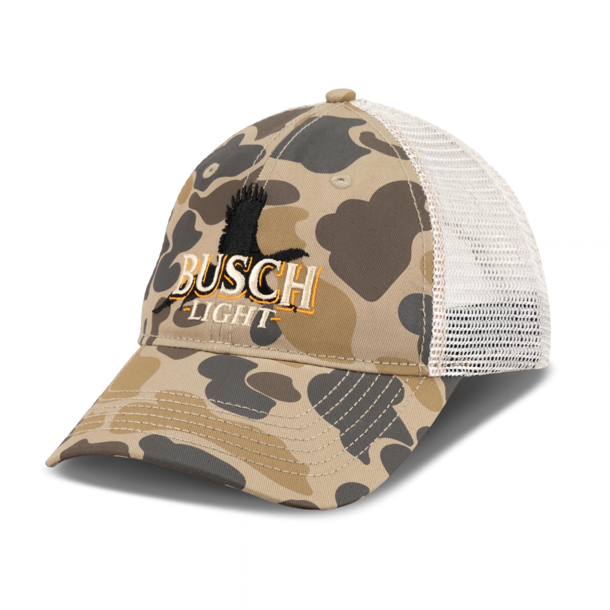 905892 Logo Waterfowl Camo Snapback Hat, Multi Color