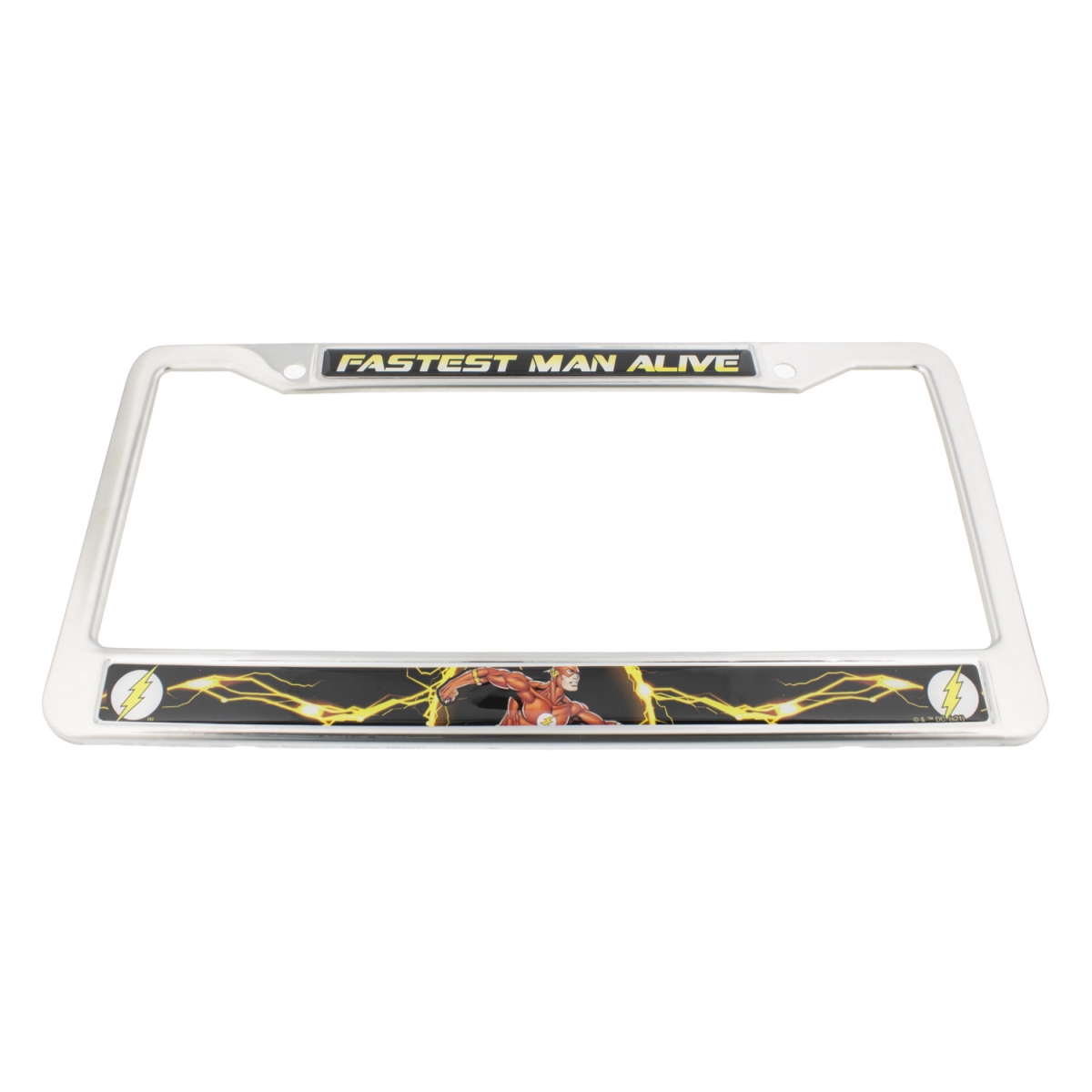 906699 The Flash Fastest Man Alive License Plate Frame