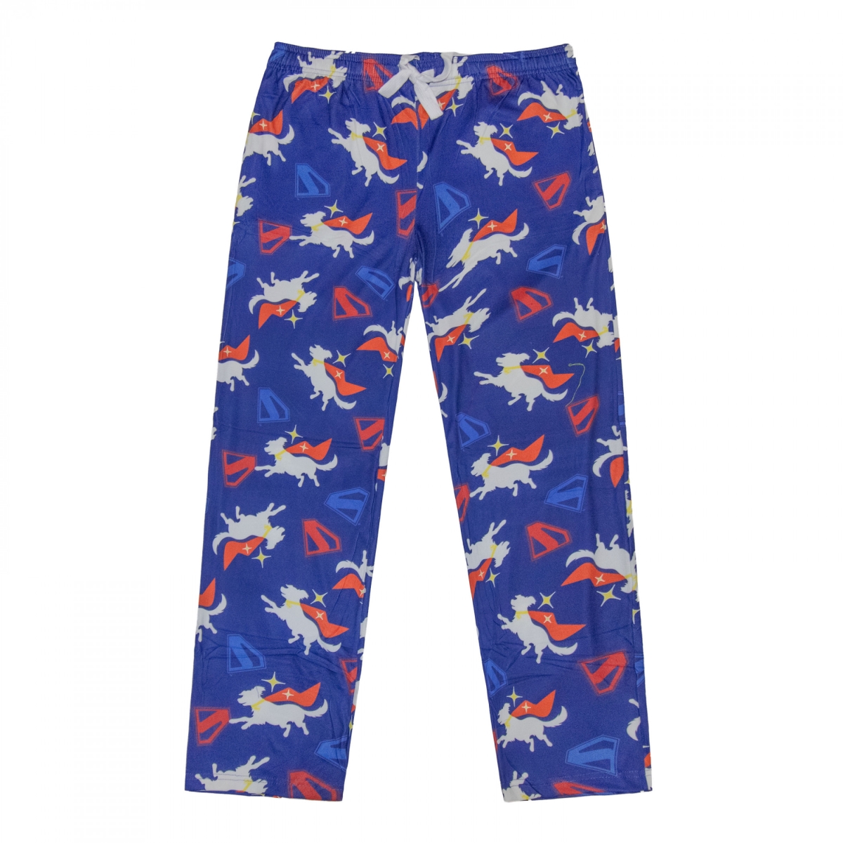 911689-xlarge-40 Krypto & Logo Pattern Juniors Sleep Pants - Extra Large - Size 40-42