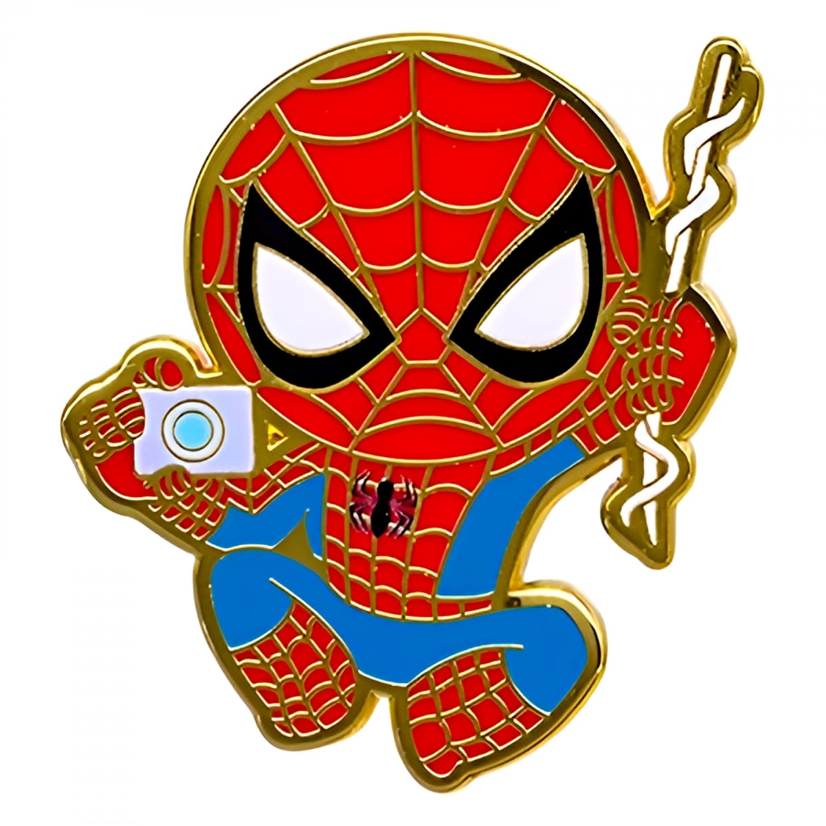 910589 Camera Swing Enamel Pin