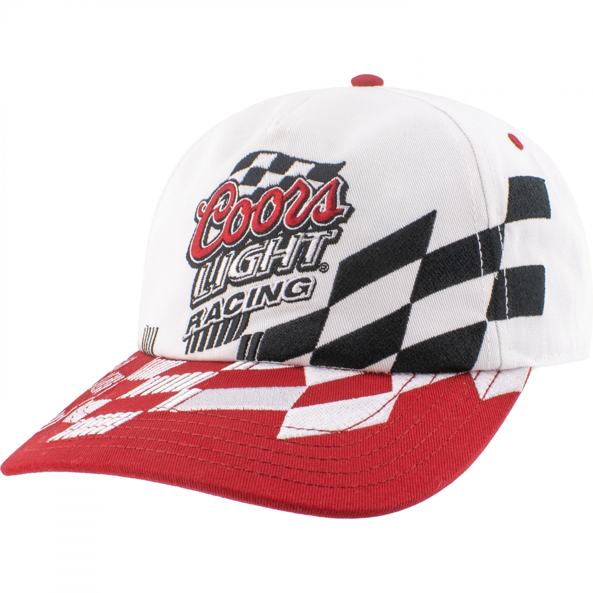 912472 Light Racing Flag Adjustable Hat