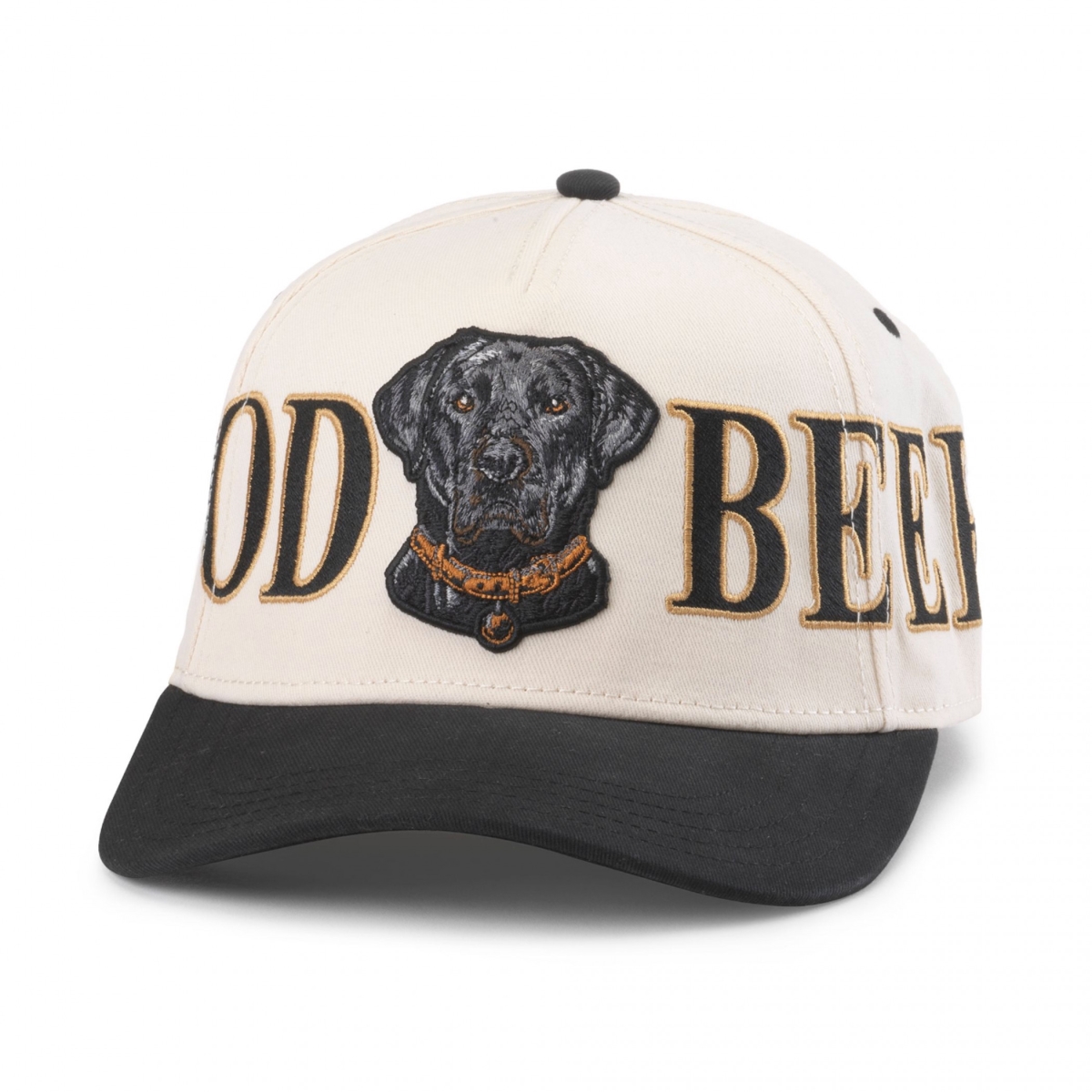 912477 Good Beer Scroller with Black Lab Adjustable Hat