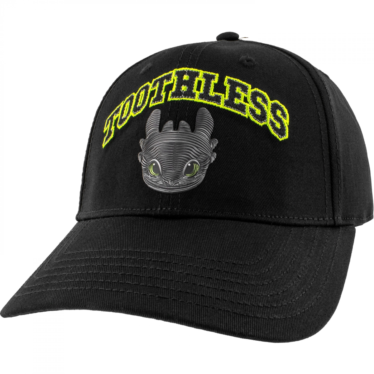 911761 Toothless Face Line Adult Hat
