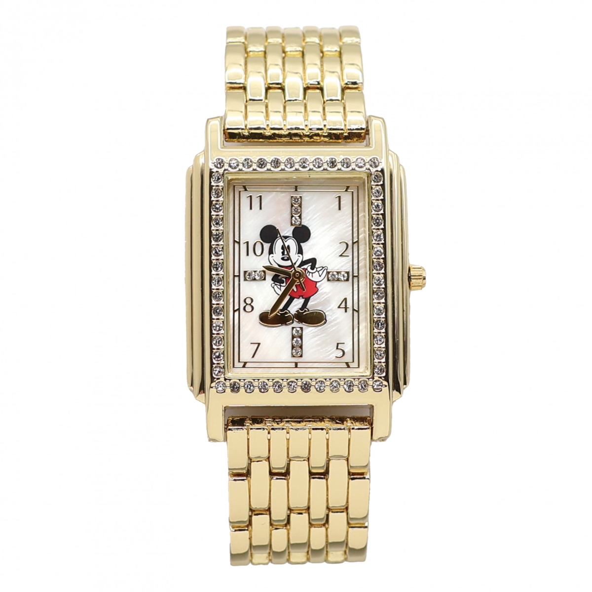 912648 Classic Pose Golden Analog Watch with Metal Band