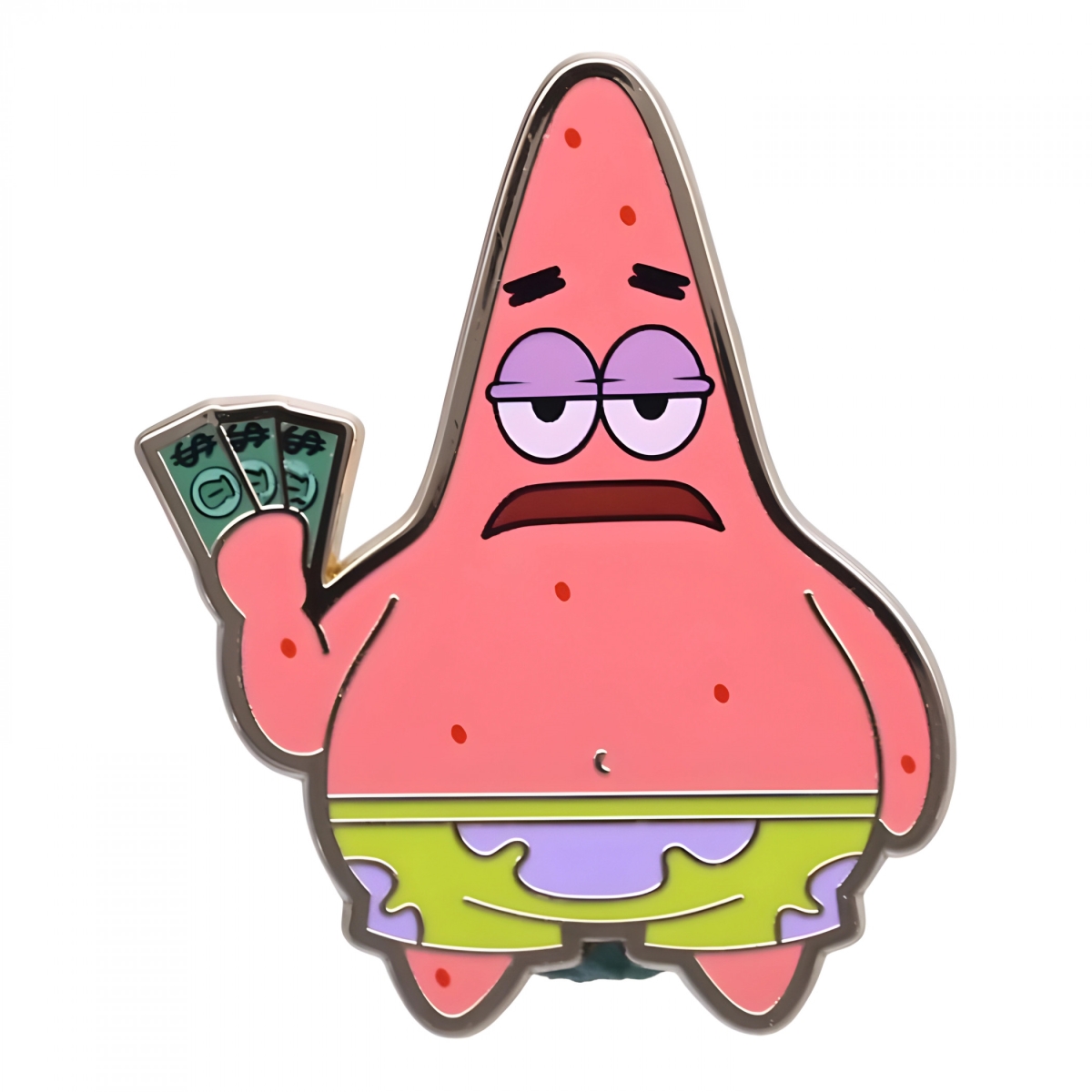 910789 Patrick - I Have Dollor 3 Enamel Pin