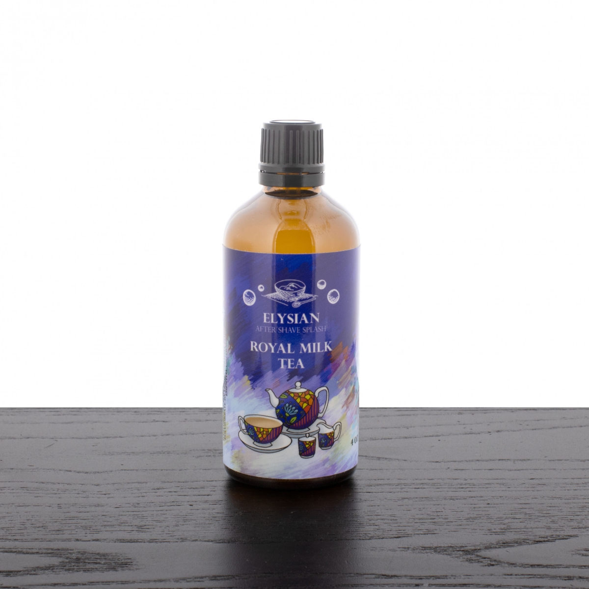909458 Elysian Royal Milk Tea Aftershave Splash, 4 oz