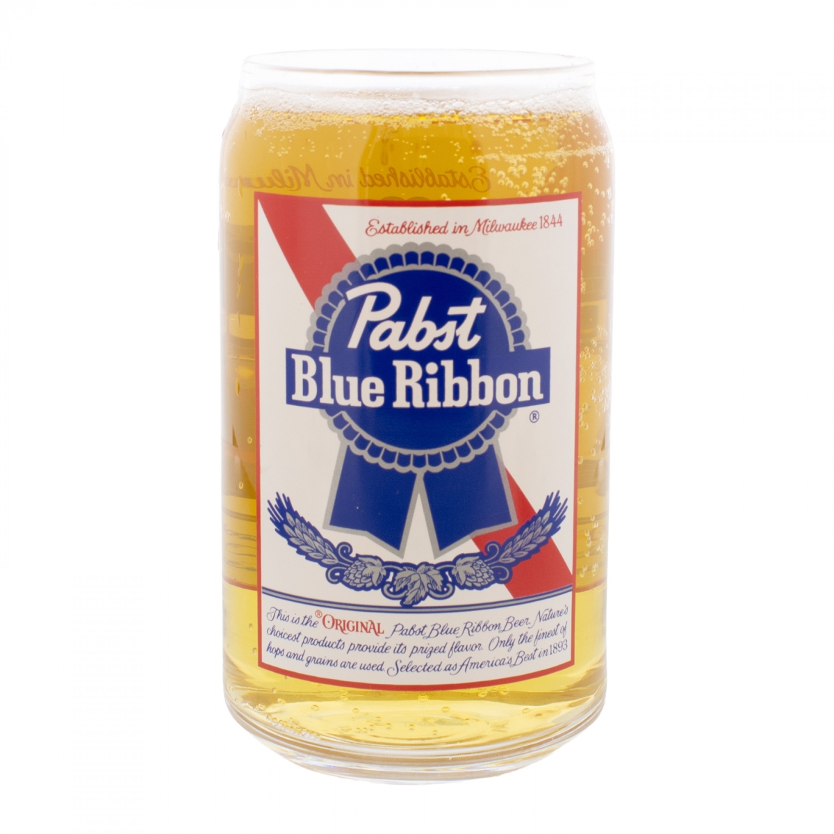 914037 Label 16 oz Can Glass