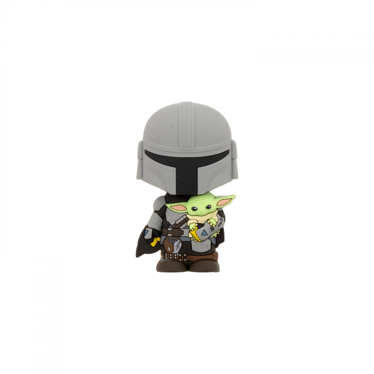 910767 Star Wars Holding Grogu 3D Foam Magnet
