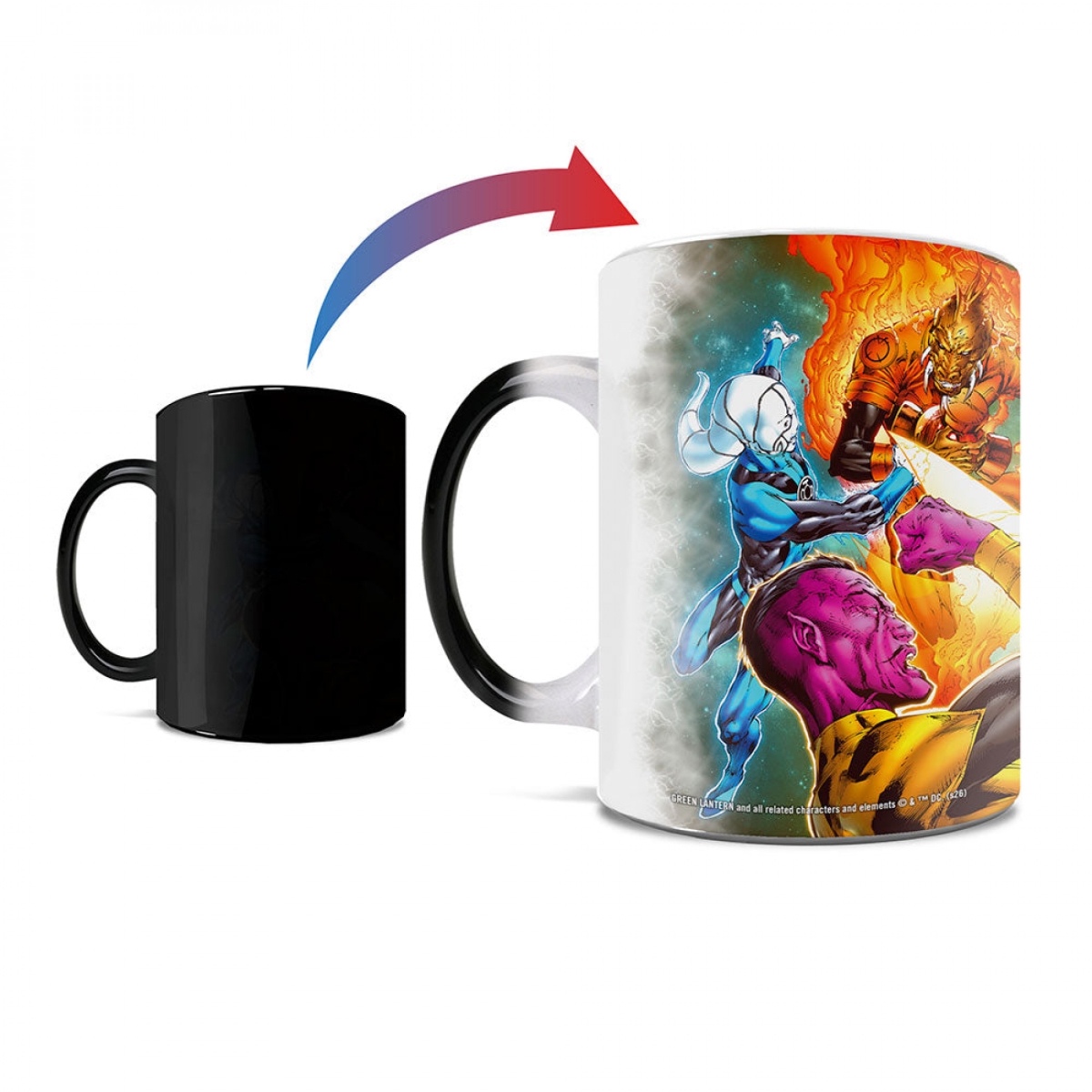 914064 Lantern Corps 11 oz Morphing Mugs Heat Change Mug