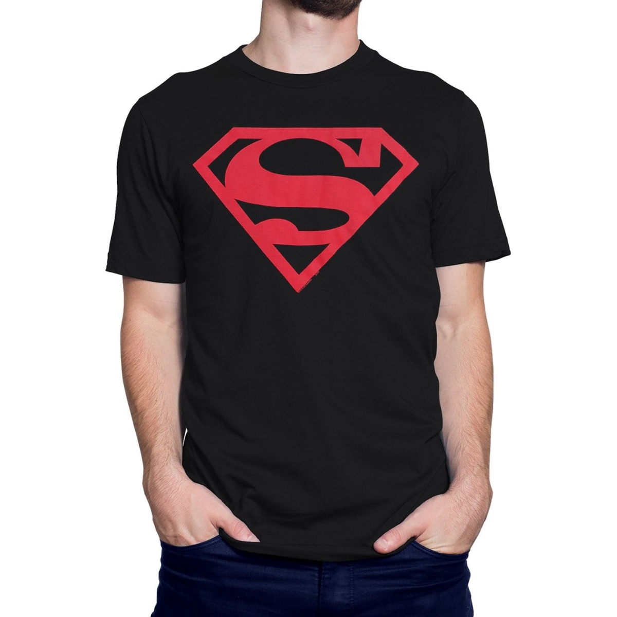 Superboy Red Symbol T-Shirt - 2XL