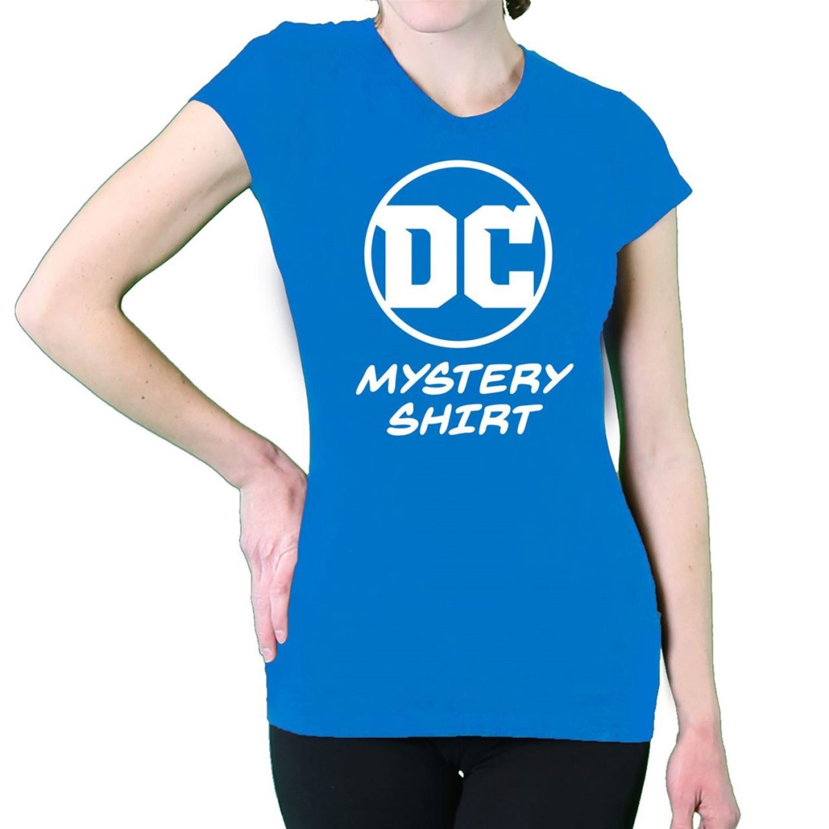 tsdcmysterywomS DC Comics Women Mystery T-Shirt - Fitted Small -  DC Heroes & Justice League