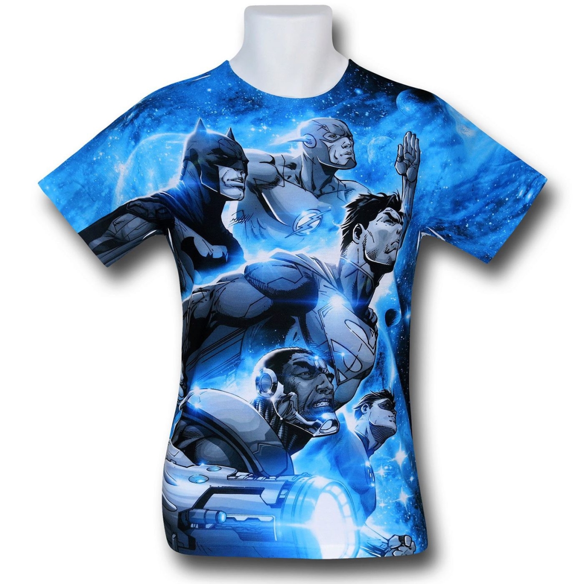 Space Patrol Sublimated Mens T-Shirt - Small