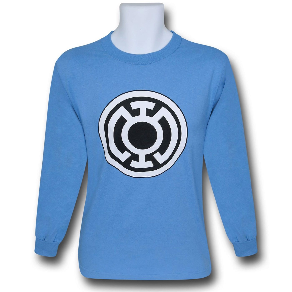 tsglblulsymlsXL  Blue Lantern Symbol Long Sleeve Mens T-Shirt - Extra Large