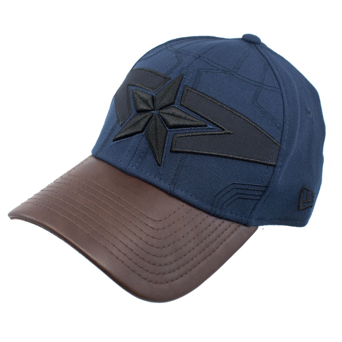 Picture of Captain America hatcapnomadarm3930-l-x-Large-XLarge Captain America Nomad Armor 39 Thirty Fitted Hat - Large & Extra Large