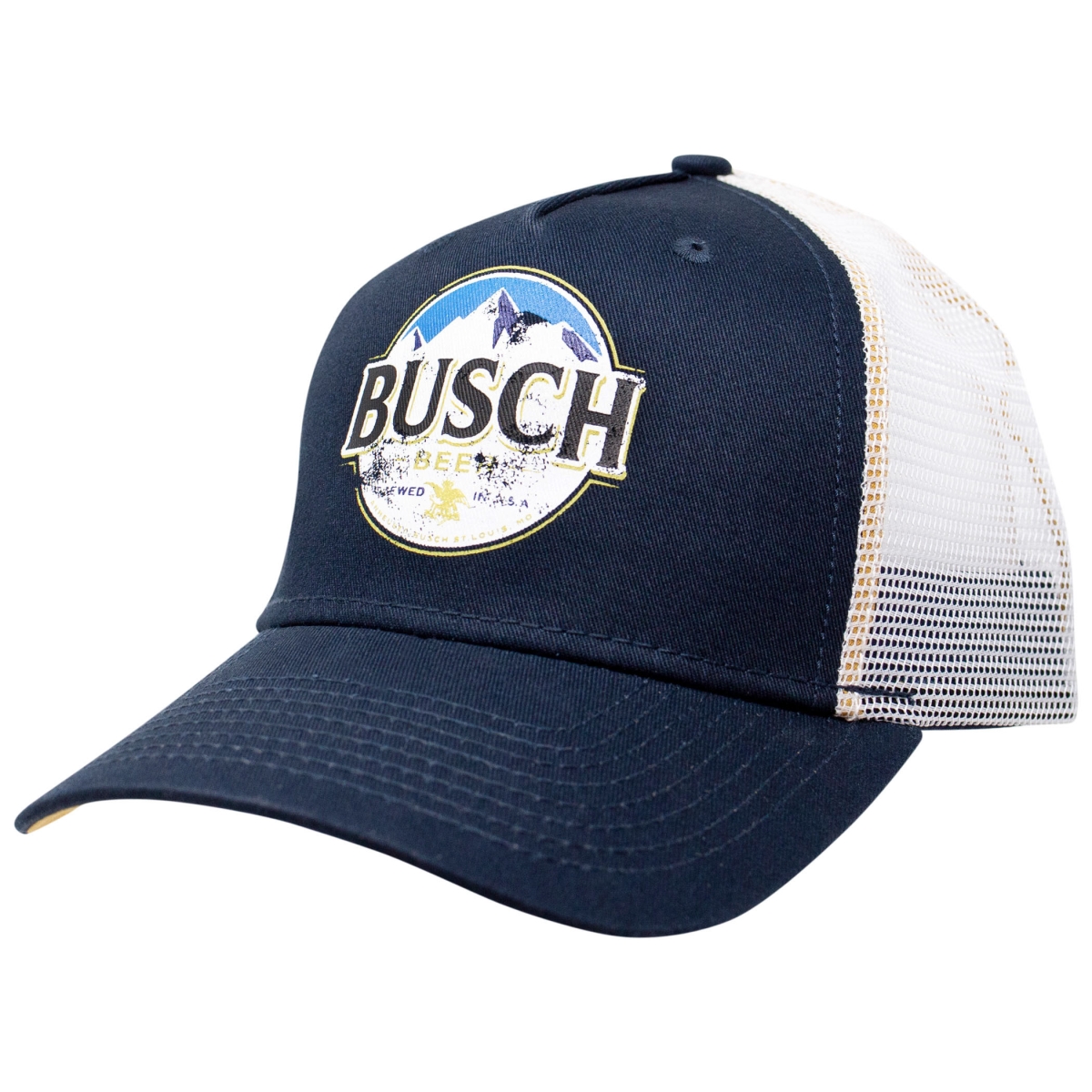 Picture of Busch 795555 Busch Light Adjustable Trucker Hat