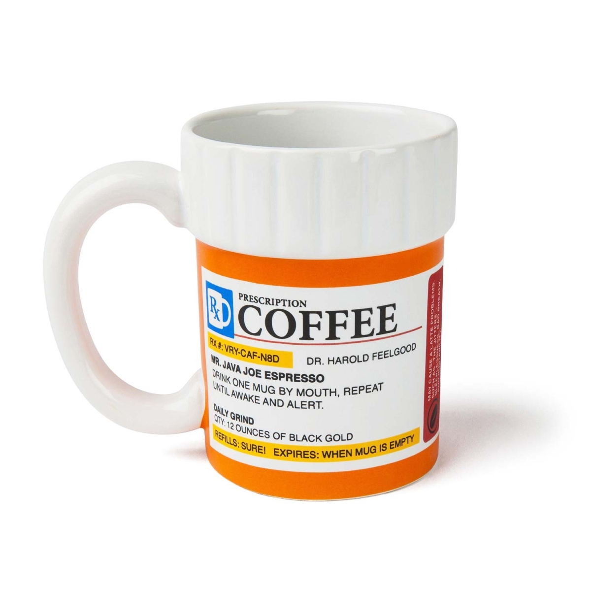 Picture of Drinking Games 40471 Drinking Games Prescription RX Coffee Mug