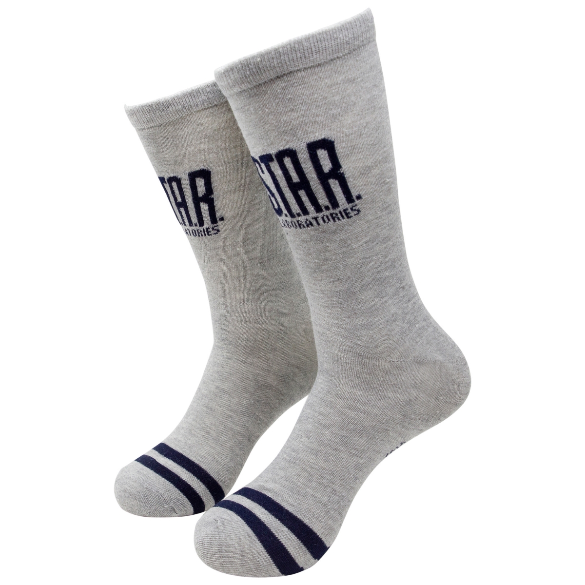 Picture of Flash 112509 Flash The S.T.A.R. Labs Grey Crew Socks