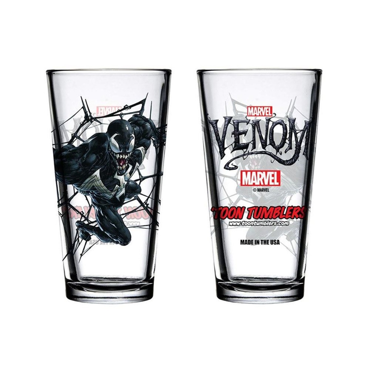 Picture of Venom 110299 Venom Symbiote Pint Glass