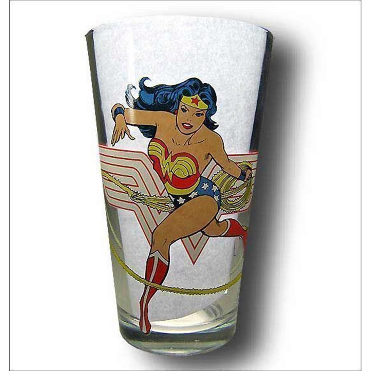 Picture of Wonder Woman glasspintwondwomclr Wonder Woman Awesome Pint Glass