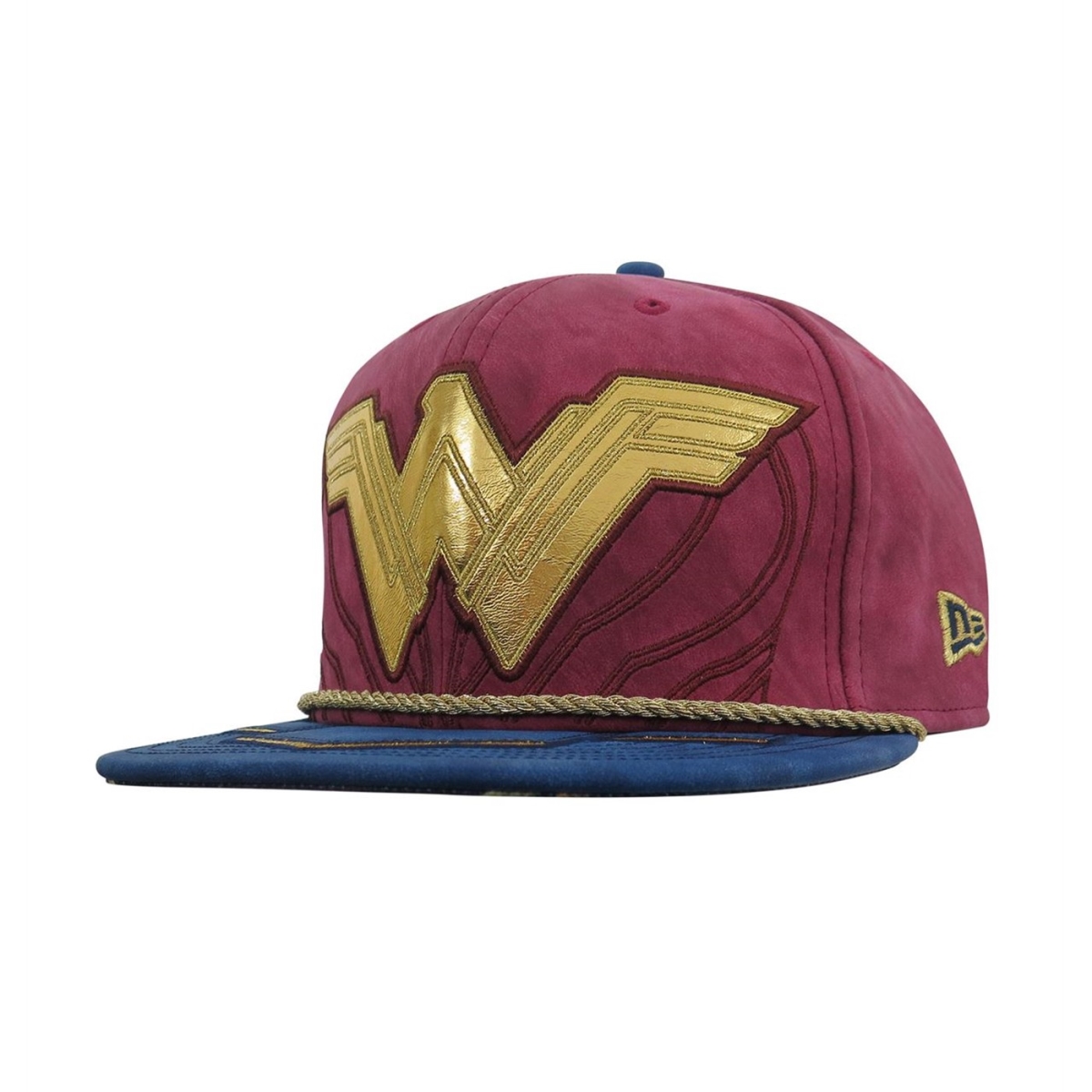 Picture of Wonder Woman hatwwjlarm5950-738-7 3-8 Fitted Wonder Woman Justice League Armor 59Fifty Fitted Hat - Size 7.375