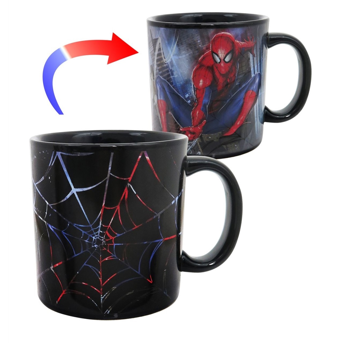 Picture of Spider-Man mugspdrmwebslngr20oz Spider-Man 20 oz Web Slinger Heat Changing Mug