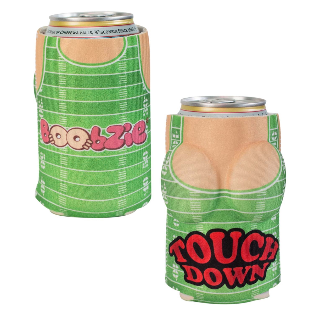 Picture of Drinking Games 34035 Drinking Games Touchdown Boobzie Beer Can Cooler