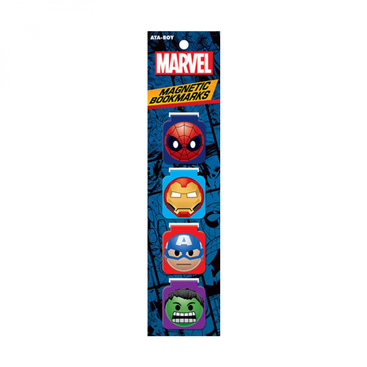 Picture of Avengers 796213 Avengers Magnetic Bookmarks - 4 Piece