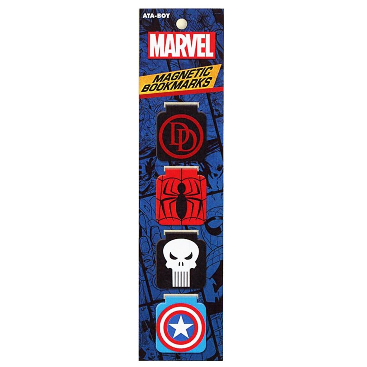 Picture of Avengers 110811 Avengers Marvel Logos Bookmark Set