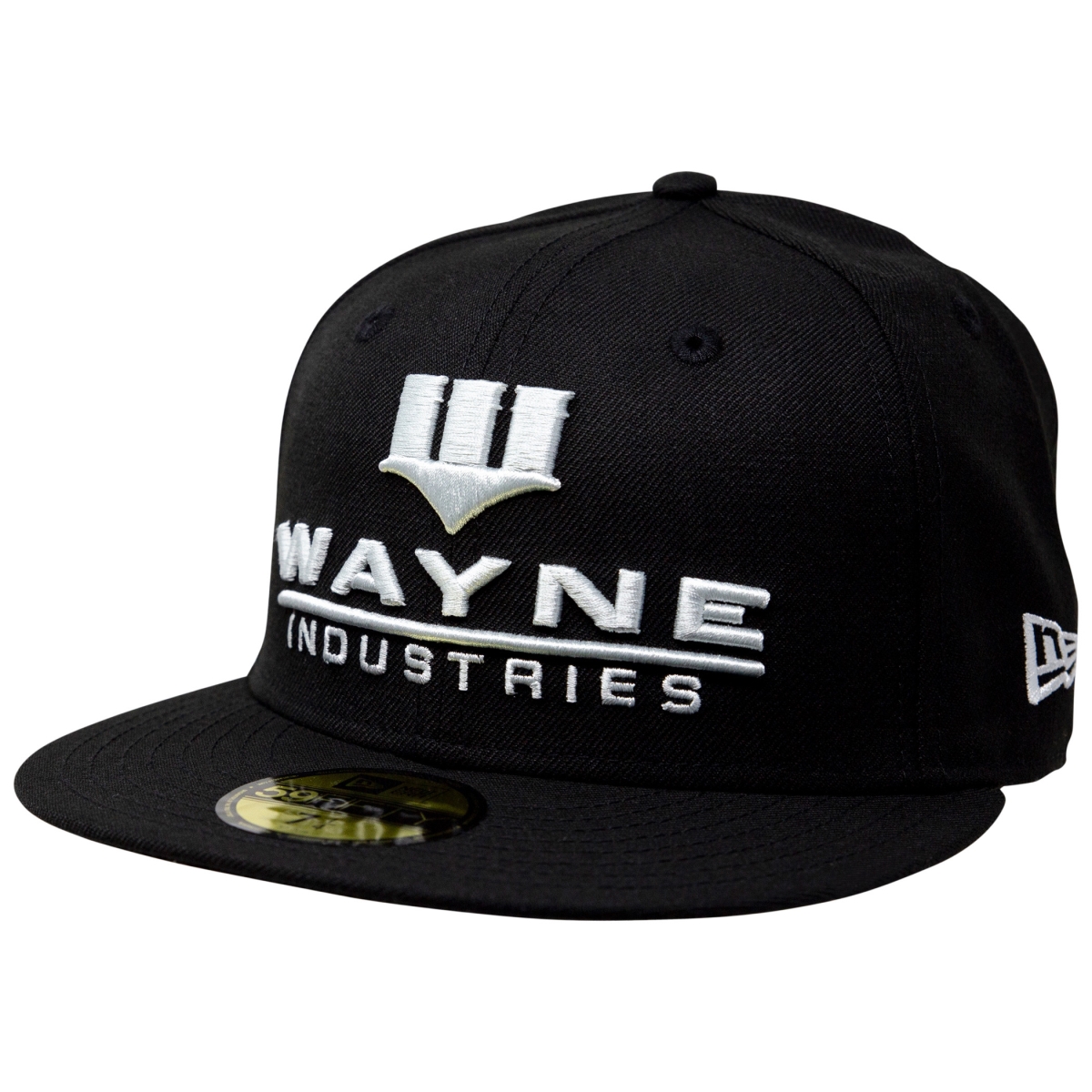Picture of Batman 112841-738-7 3-8 Fitted Batman Wayne Industries New Era 59Fifty Fitted Hat - Size 7.375