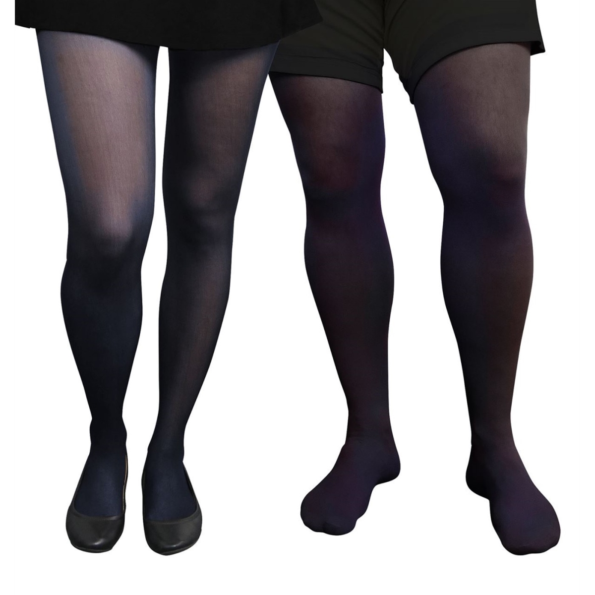 Picture of DC Heroes & Justice League tghtadultcostblu-M DC Heroes & Justice League Adult Unisex Costume Navy Blue Tights - Medium