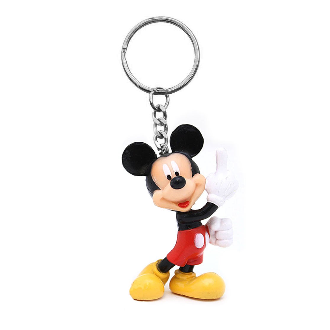 Mickey Mouse Plastic Keychain