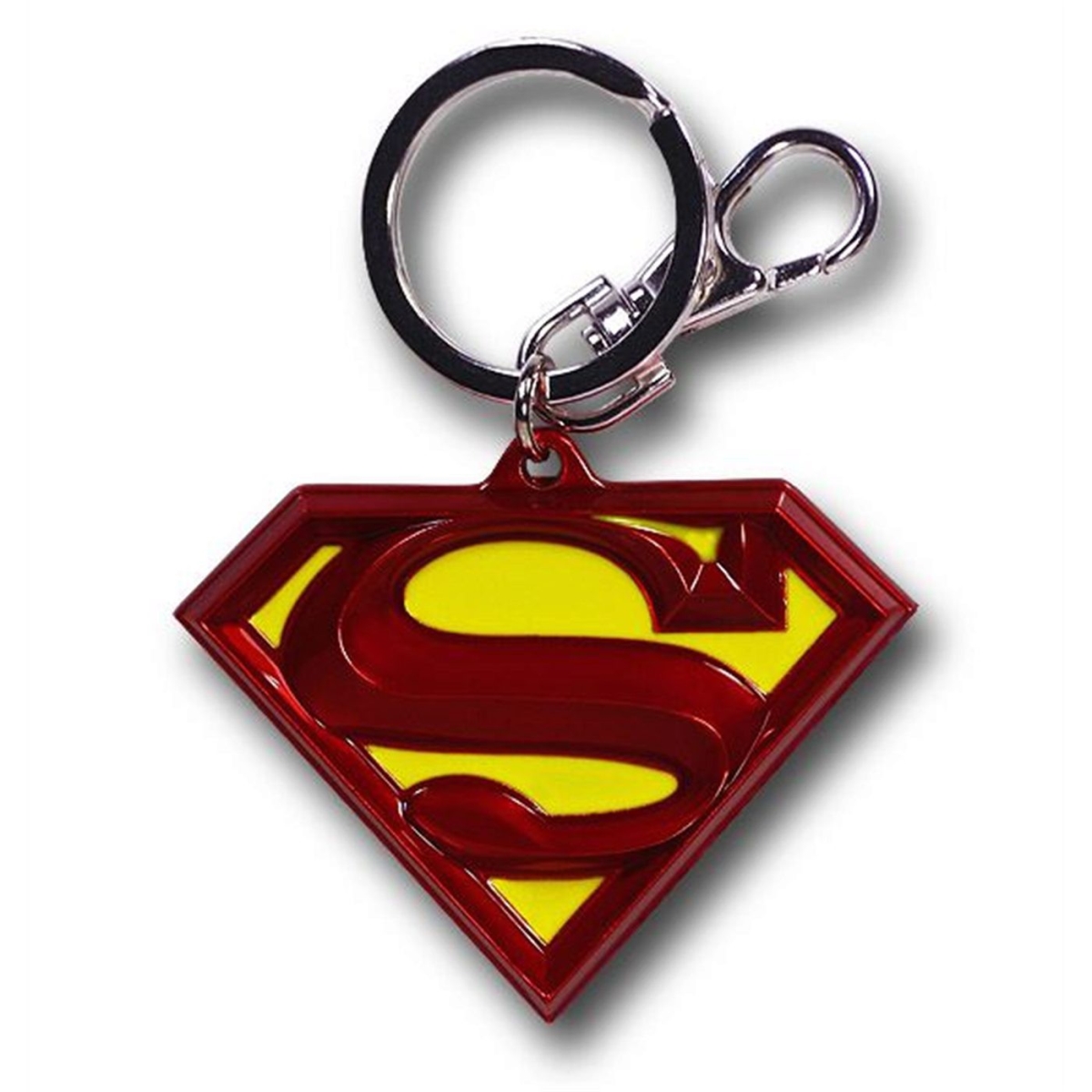 Symbol Color Pewter Keyring