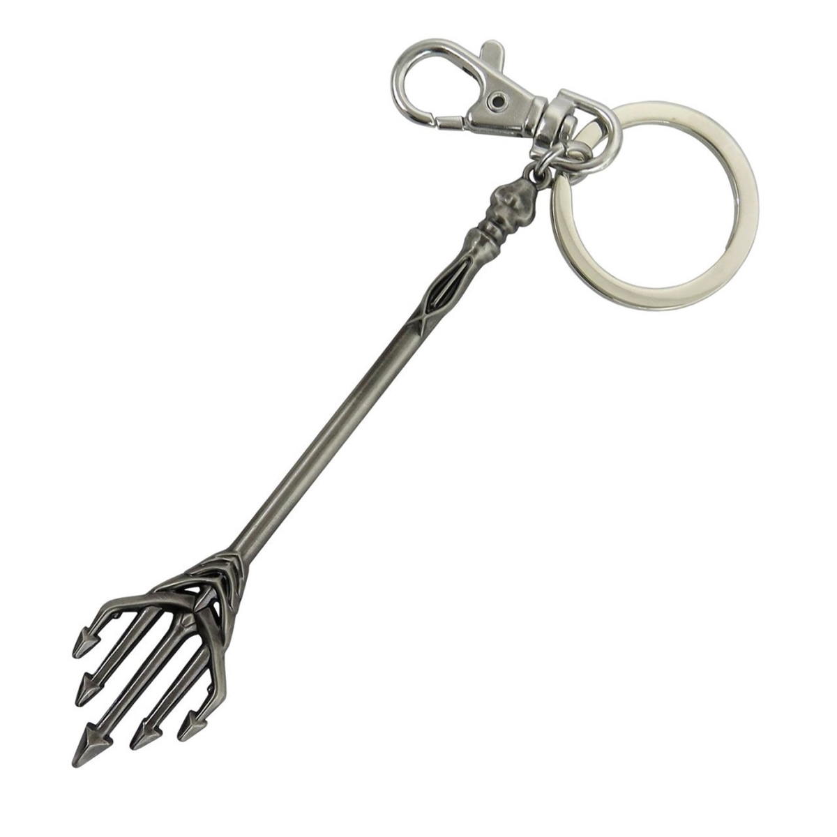 keyaquatridentpew  Trident Pewter Keychain