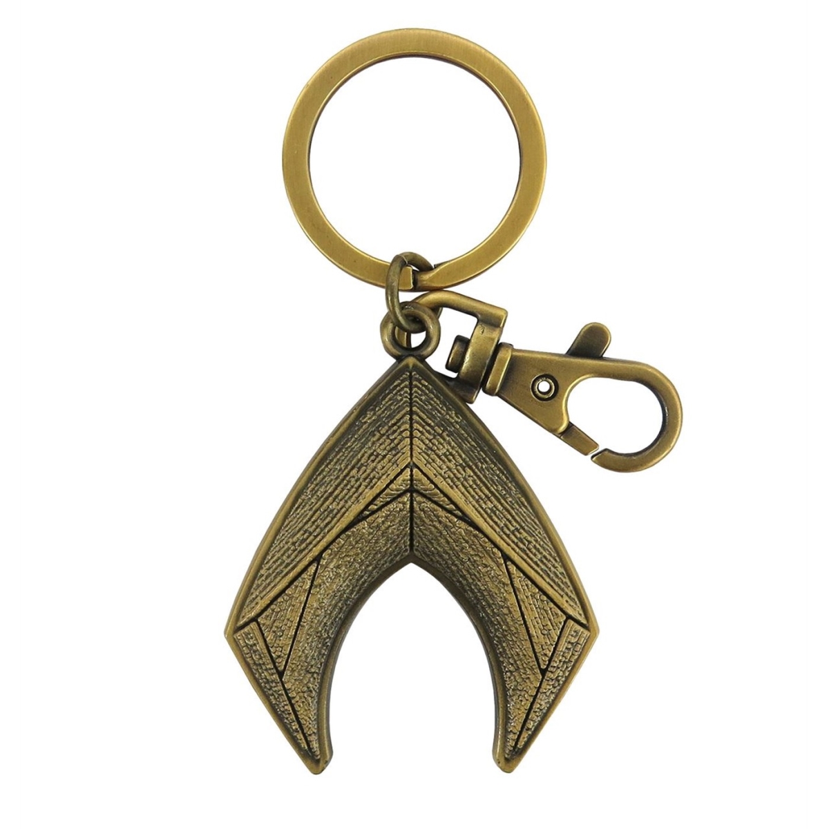 Picture of Aquaman keyaquasympew Aquaman Symbol Pewter Keychain