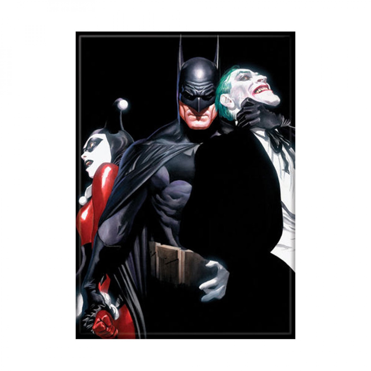 Picture of Batman 798639 Batman Alex Ross Harley Joker Print Photo Magnet