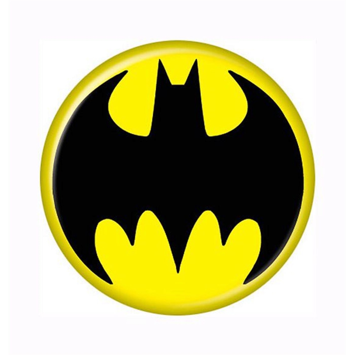 Picture of Batman buttonbatsmbl Batman Button Symbol Button