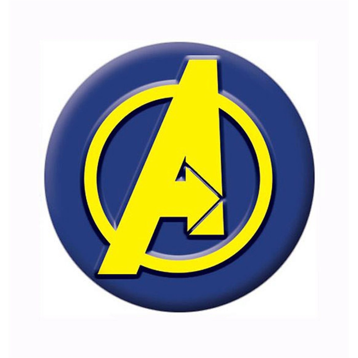 Picture of Avengers buttonavengerssymbl Avengers Assemble Symbol Button